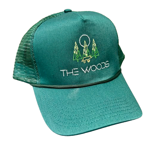 Photograph of product: Trucker Hat W/ Logo Forest Green