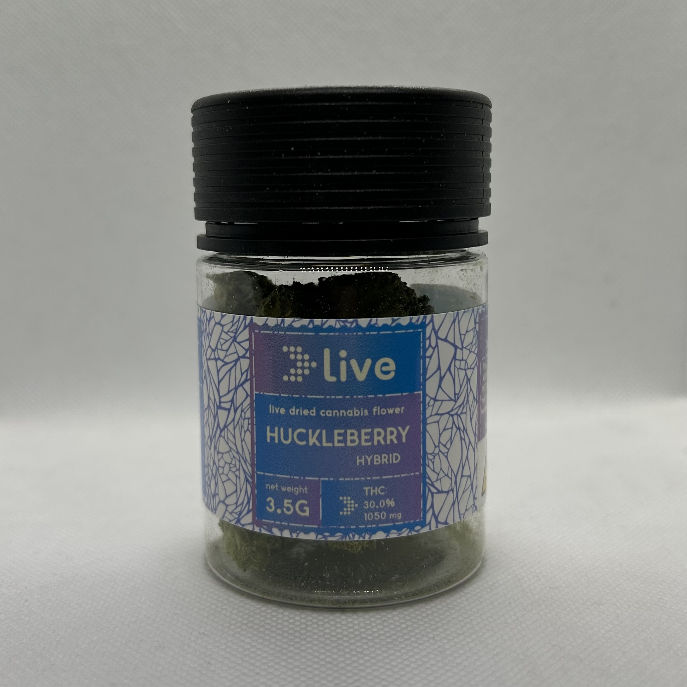 Photograph of product: LIVE | Huckleberry Live-Dried Flower - 7g