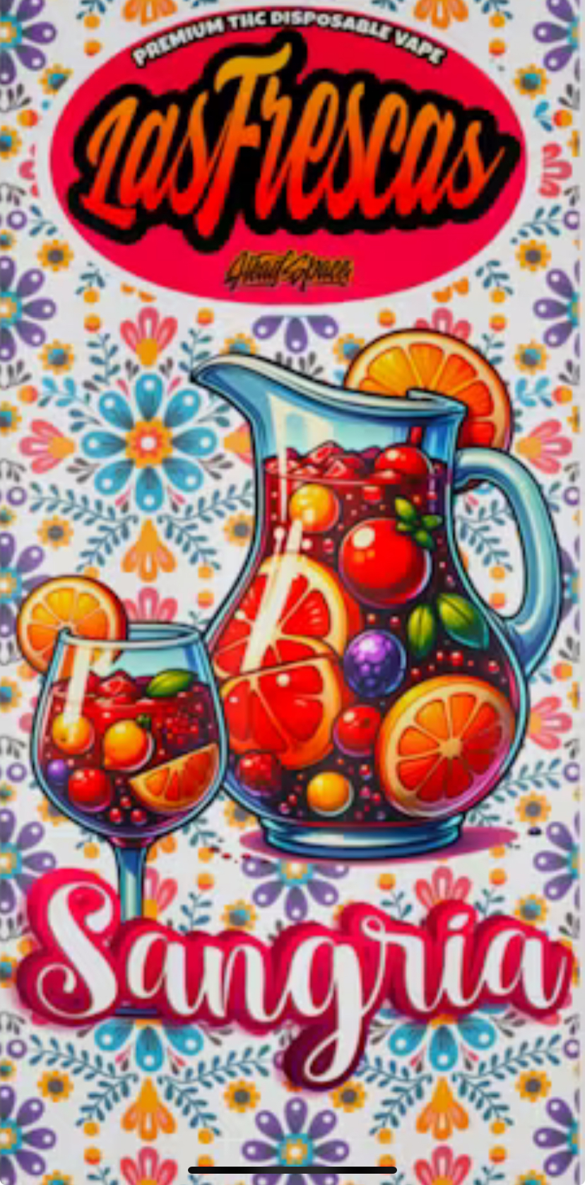 Photograph of product: Sangria - Disposable