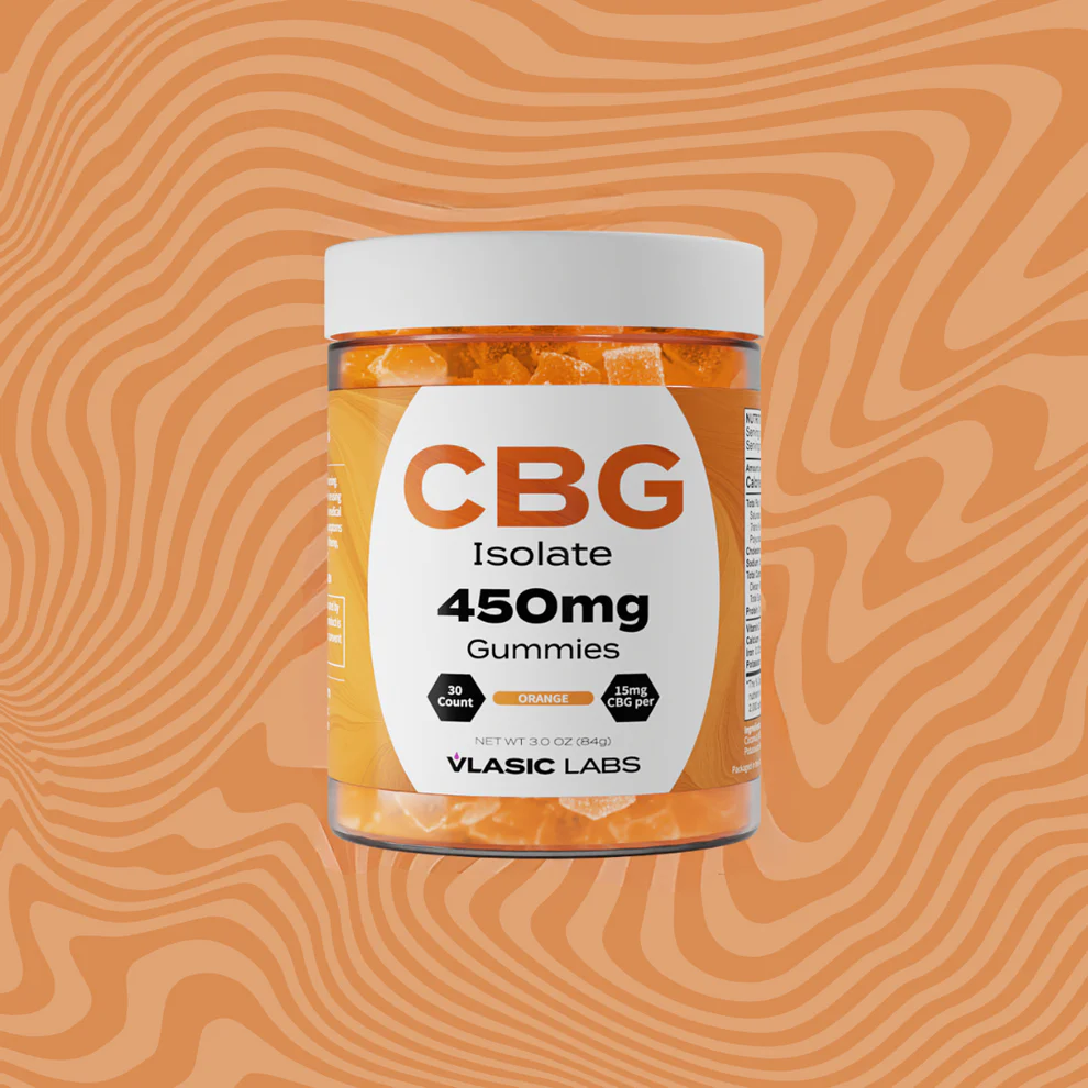 Photograph of product: CBG Gummies - Orange 30pk