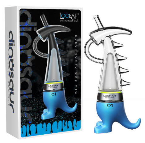 Photograph of product: Lookah Dinosaur Electric Dab Rig - Blue