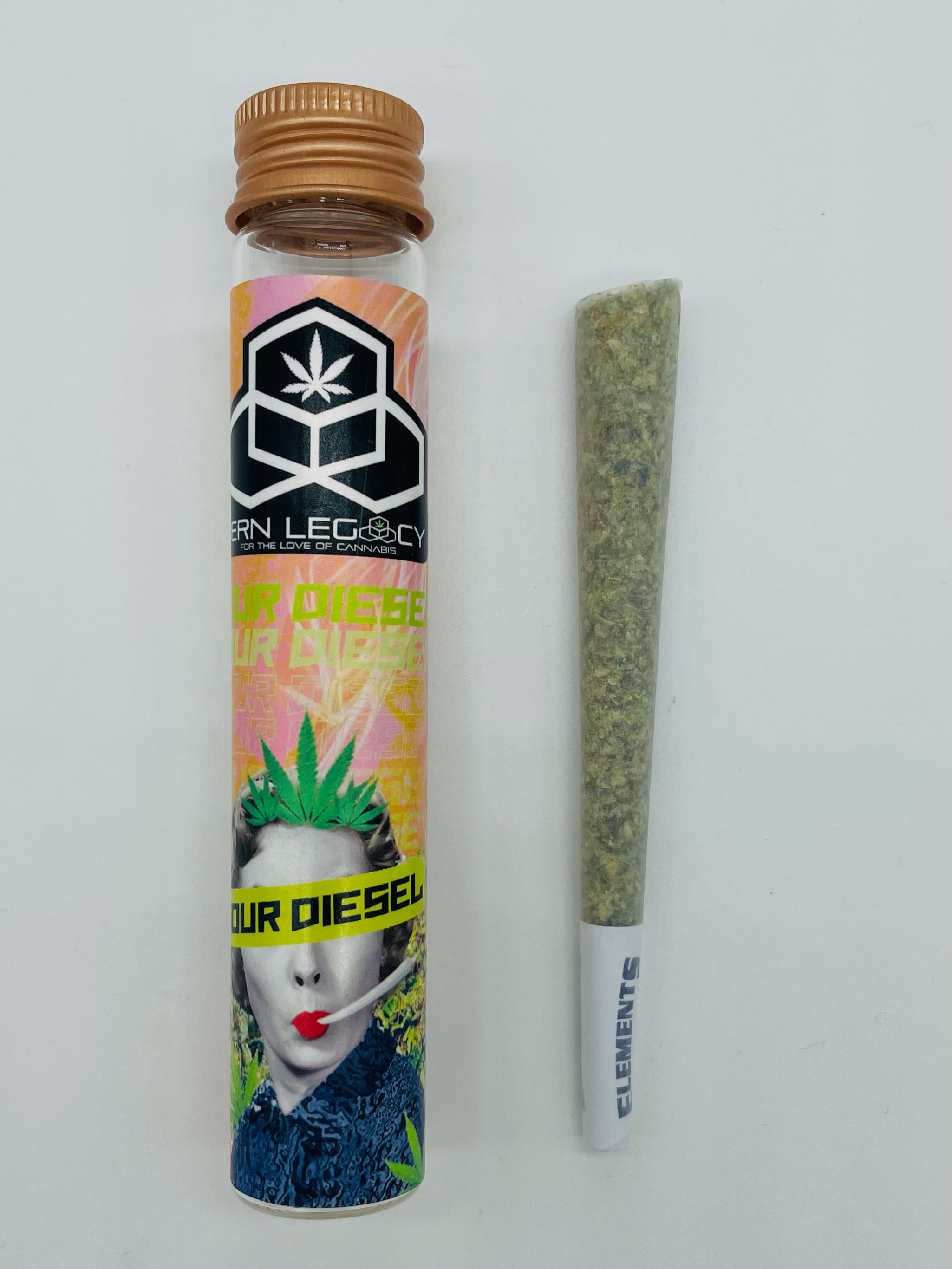 Photograph of Product: Bern Legacy | Sour Diesel | Pre-Roll | 1g | 23.27% THC