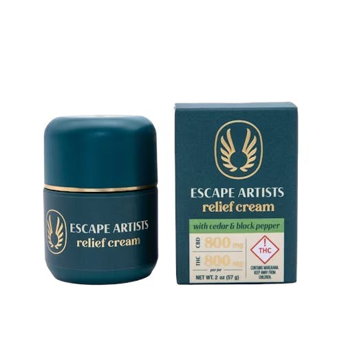 Photograph of product: Black Pepper & Cedar - 800mg CBD / 400mg CBG / 800mg TH-oui relief cream