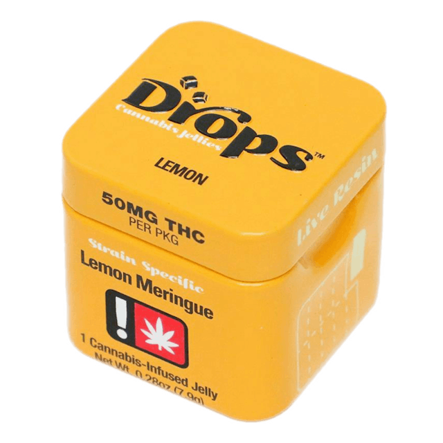 Photograph of product: Lemon 2pk Drops 100mg - 