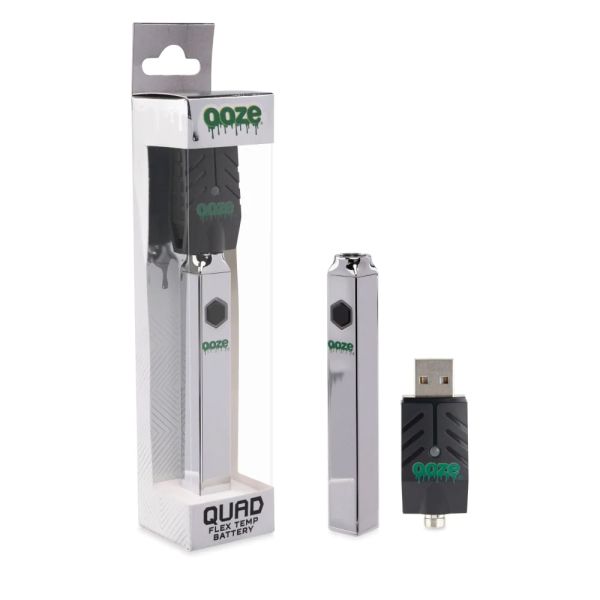 Photograph of product: Ooze Quad Flex Temp Battery Chrome