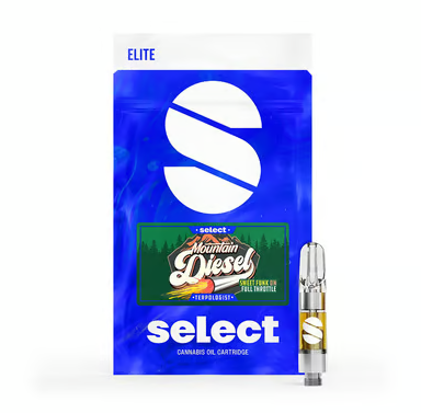 Photograph of product: Cartridge - Select Elite - Mountain Diesel (H) - 1g