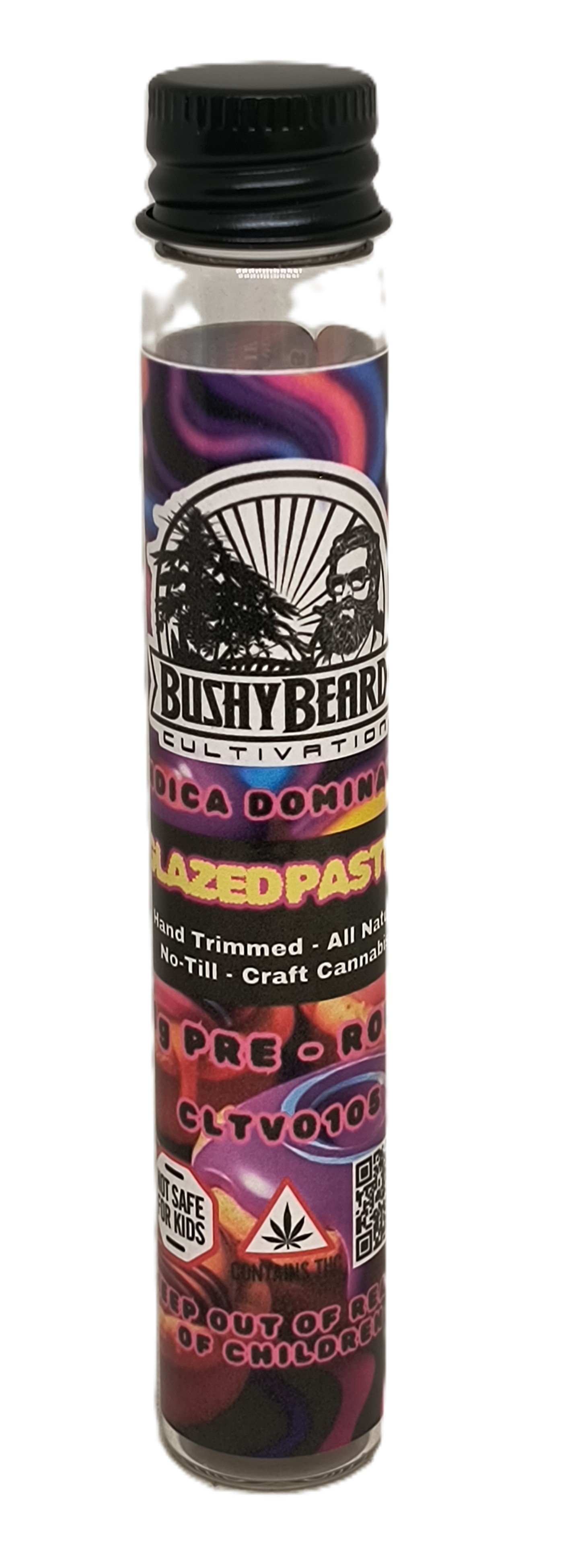 Photograph of product: Glazed Pastry Pre-Roll | Bushy Beard