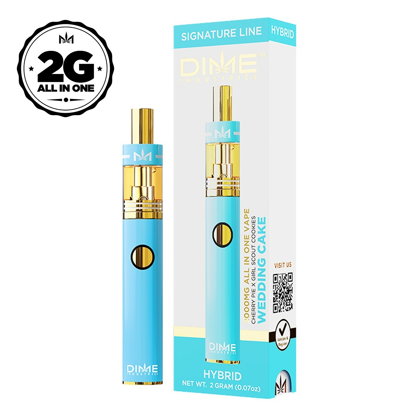 Photograph of product: Wedding Cake - Disposable AIO 2g