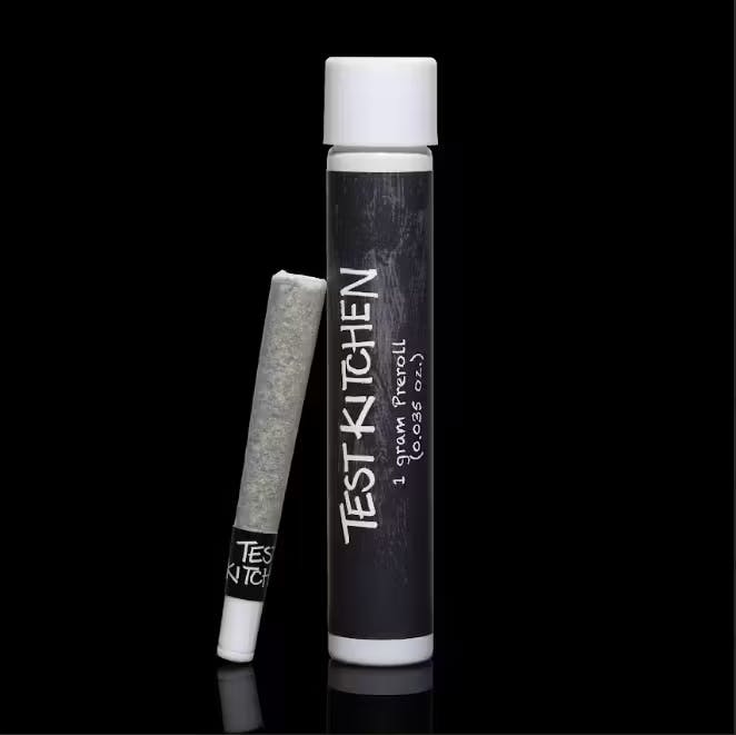 Photograph of product: Test Kitchen | Eternity x Yellow Mermaid #7 | Pre Roll | 1g