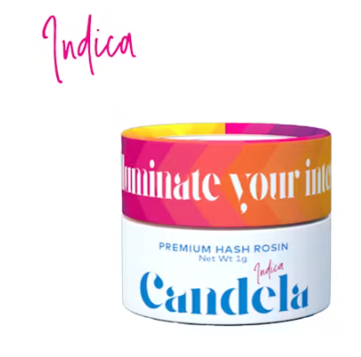 Photograph of product: Candela - Live Rosin 1g - GMO Crasher - Oui'd