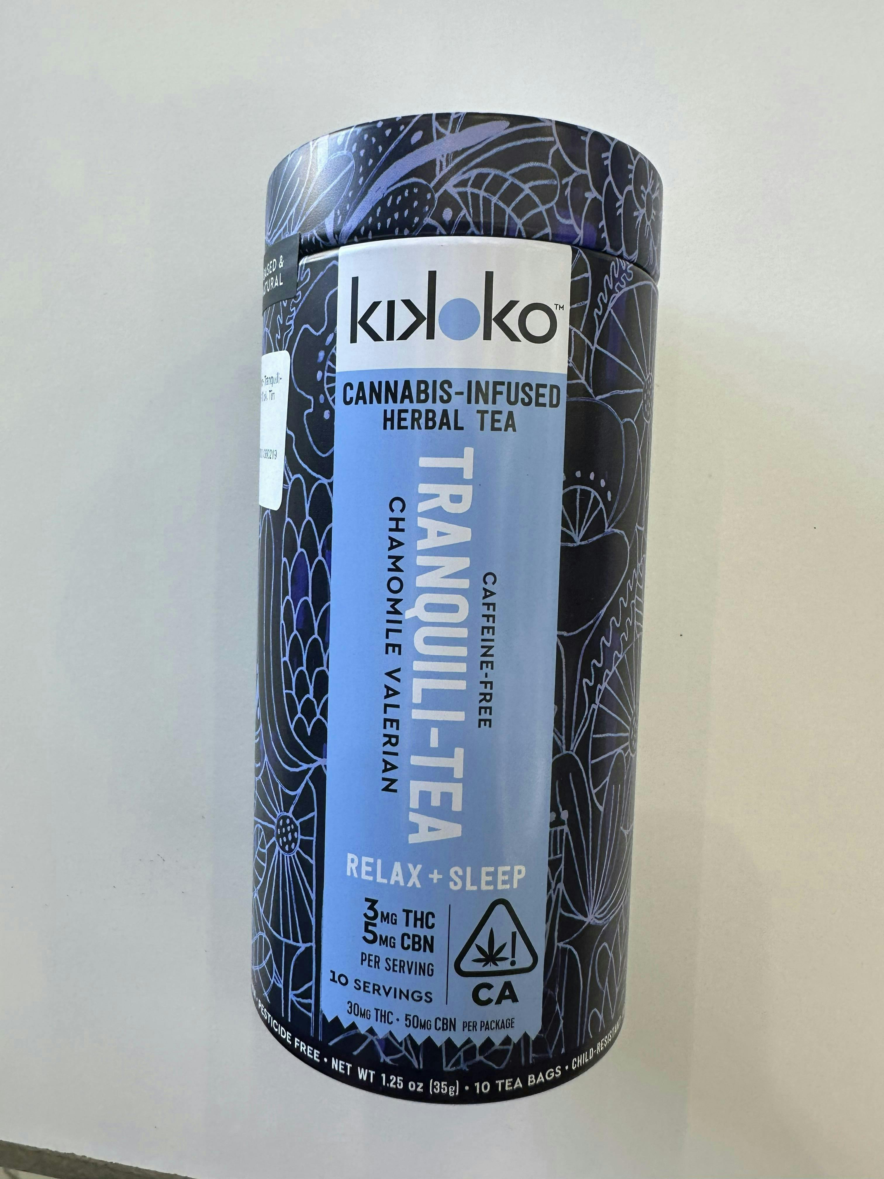 Photograph of product: Kikoko - Kikoko- Tranquili-Tea- 10 pk. Tin