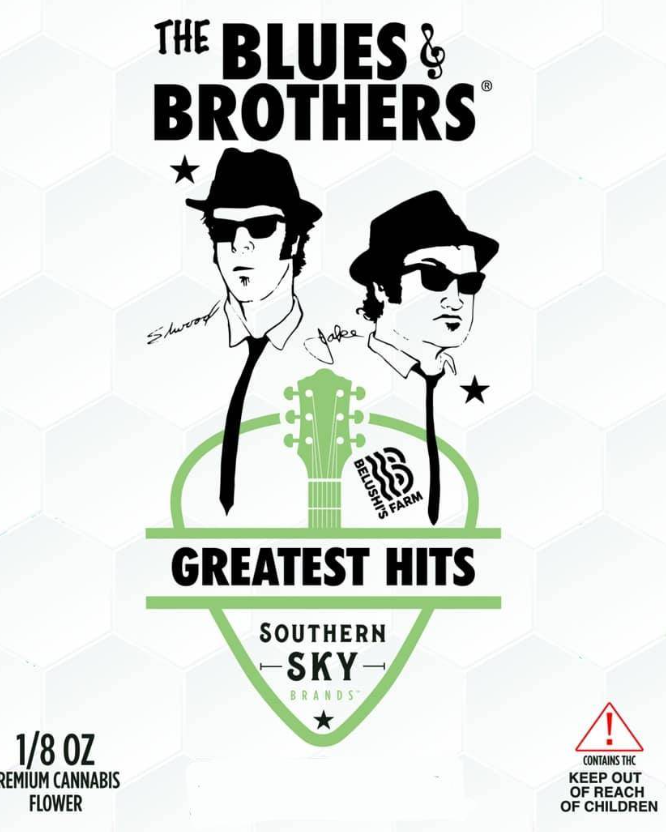 Photograph of product: Southern Sky | 3.5g | The Blues Brothers (Mule Fuel)