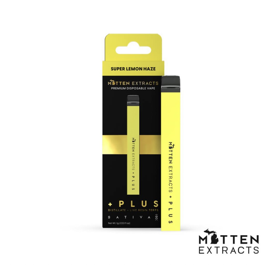 Photograph of product: AU Mitten: Super Lemon Haze Disposable (S)