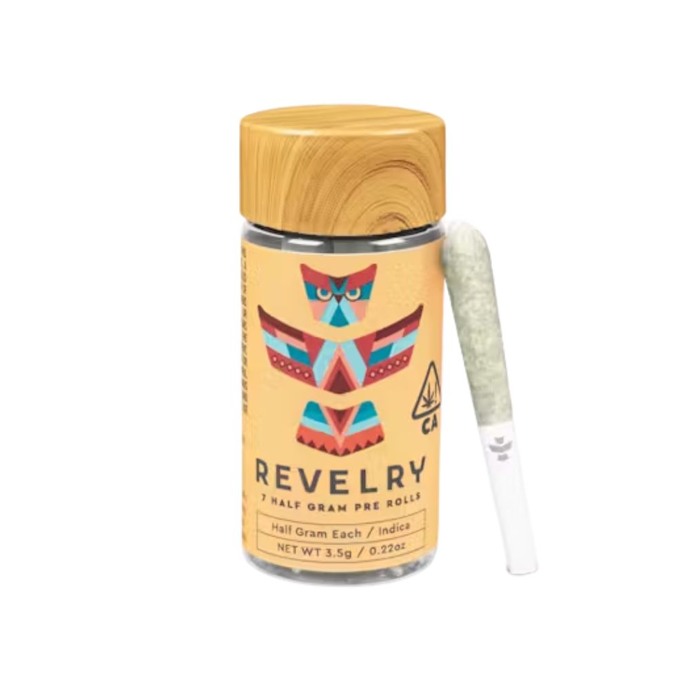 Photograph of product: BRAIN FREEZE 0.5G (7PK) - REVELRY HERB CO.