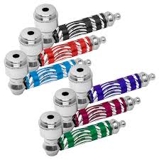 Photograph of product: Metal Diamond Cut 3" Pipe (Mixed Colors)