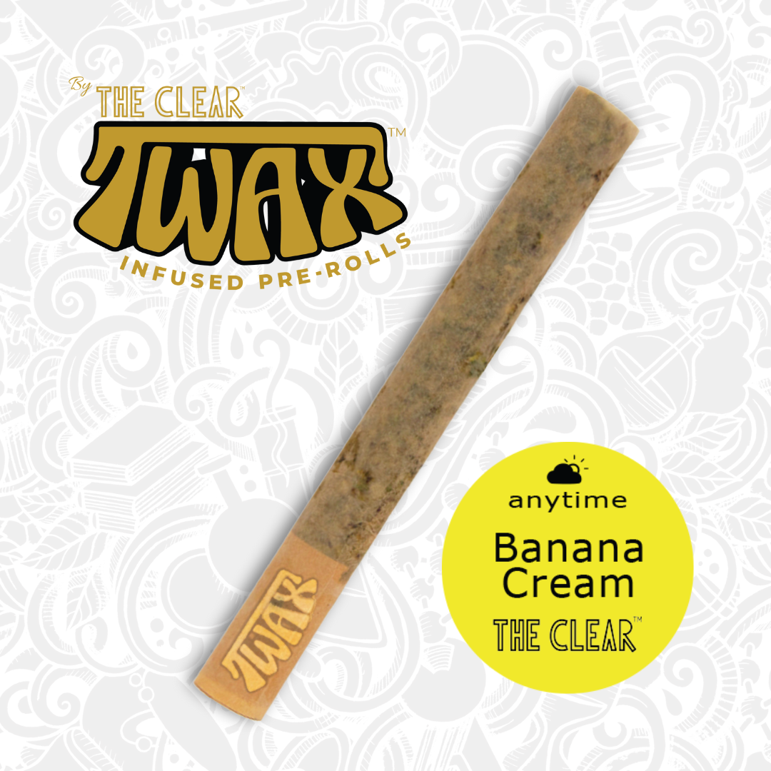Photograph of product: Twax Banana Cream Infused Preroll (1g)