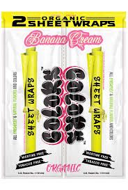 Photograph of product: Colors - Banana Cream - 2 Pack Rolling Papers - 