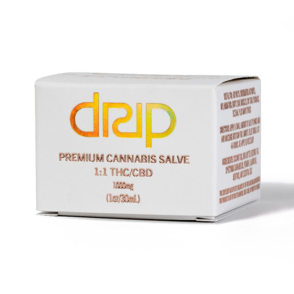 Photograph of product: Drip Salve 1:1 CBD/TH-oui 1g