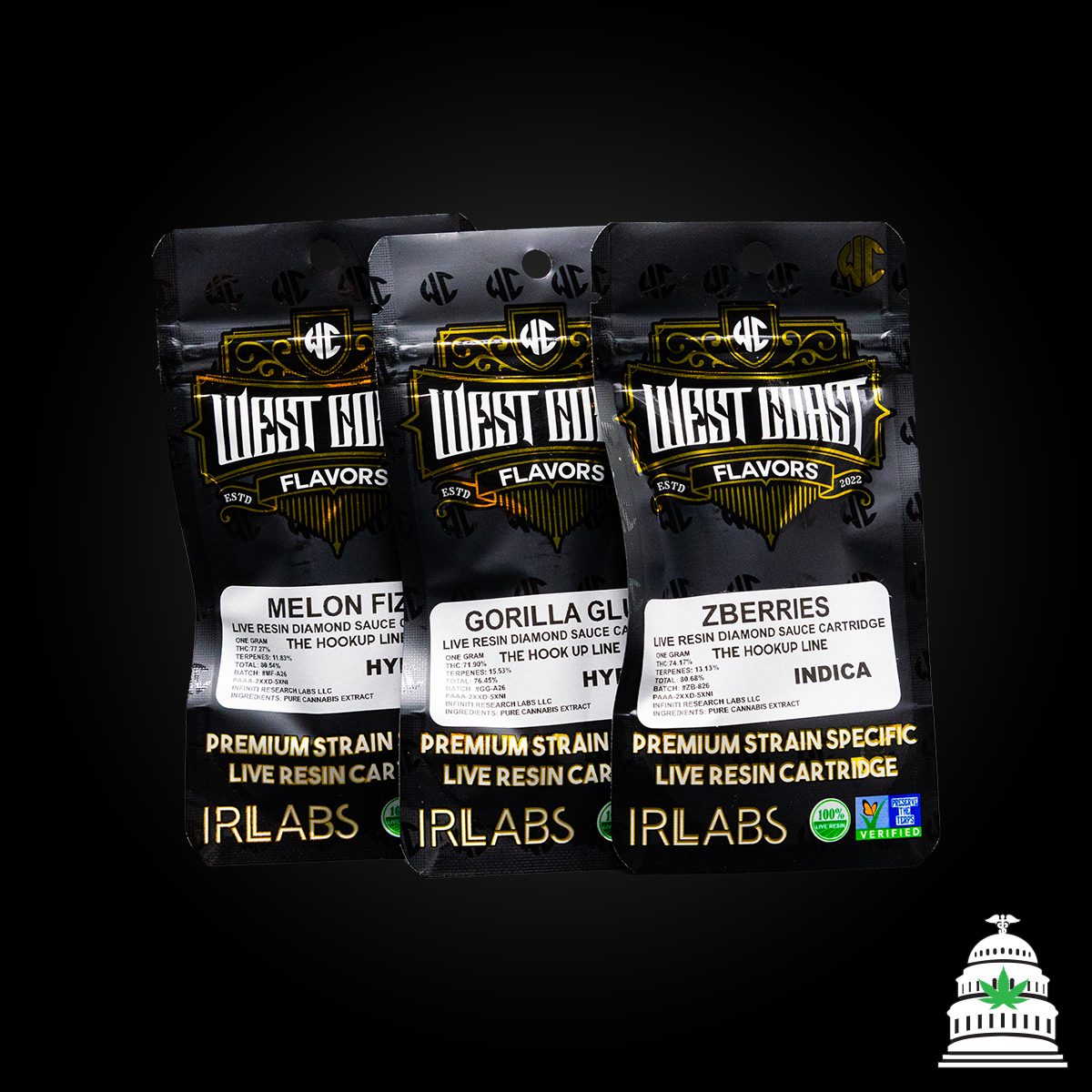 Photograph of product: Alien Juice - West Coast Live Resin Cart
