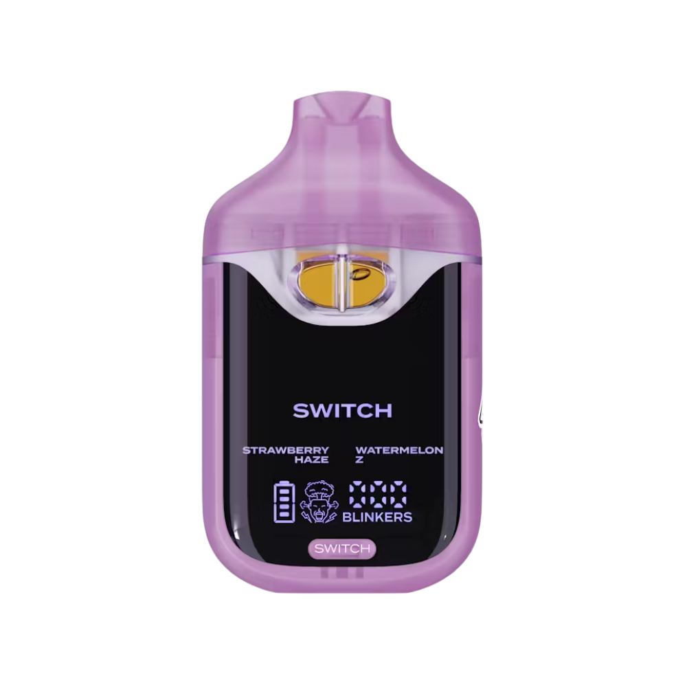 Photograph of product: PURPLE HAZE X BLINKER BERRY LIQUID DIAMOND DUAL AIO V4 DISPOSABLE 1G - BOUTI