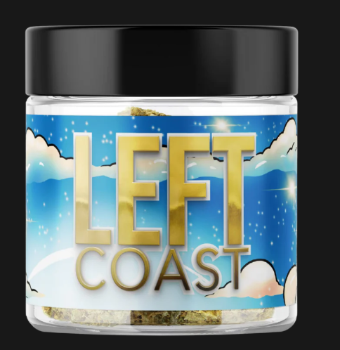 Photograph of product: Left Coast | 7g Infused PreGround | Blueberry Raz