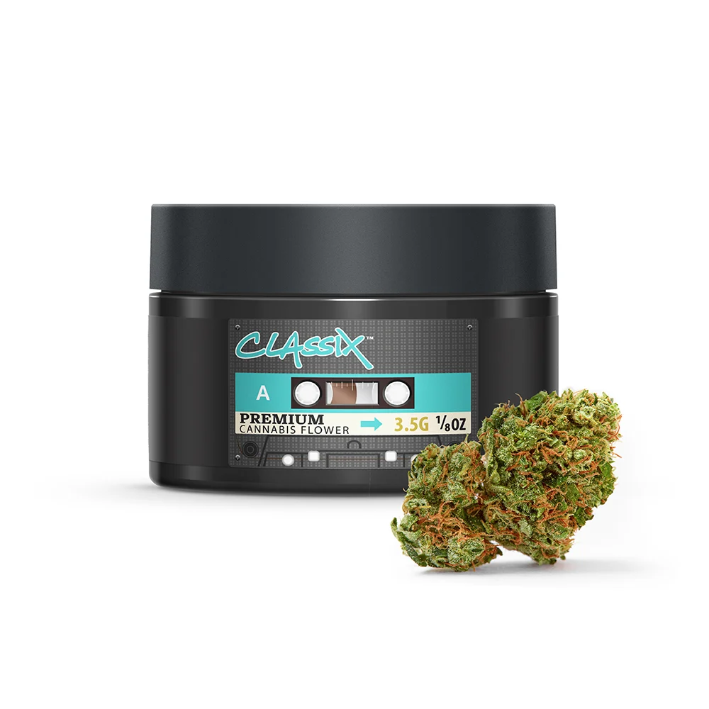 Photograph of product: Classix  | Blue Gelato | Flower | Whole Flower | - 3.5g
