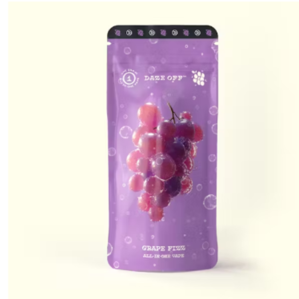 Photograph of product: Daze Off | Grape Fizz Cartridge | 1g