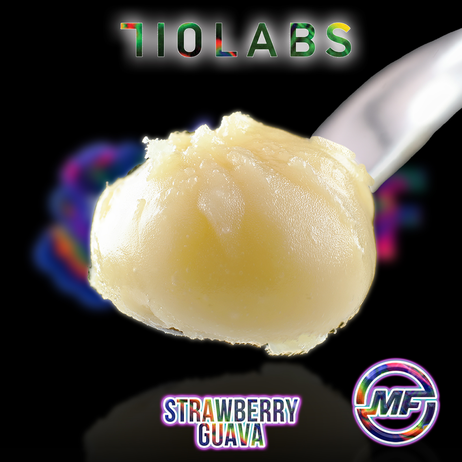 Photograph of product: 710 Labs | Strawberry Guava #9 | Live Rosin Badder | 1g