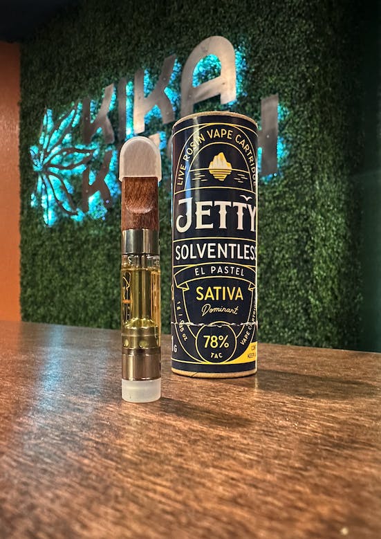 Photograph of product: Jetty Extracts - Rosin Cartridge - Chunky Beltz - 1000mg