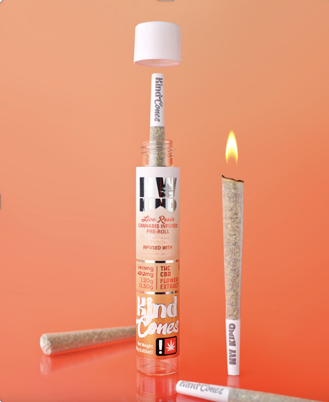 Photograph of product: NW Kind Rosin Infused Pre-Roll | Papaya Juice x Papaya Juice (I)