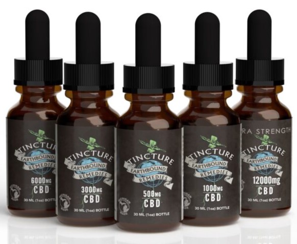 Photograph of product: Earthbound: CBG Tincture