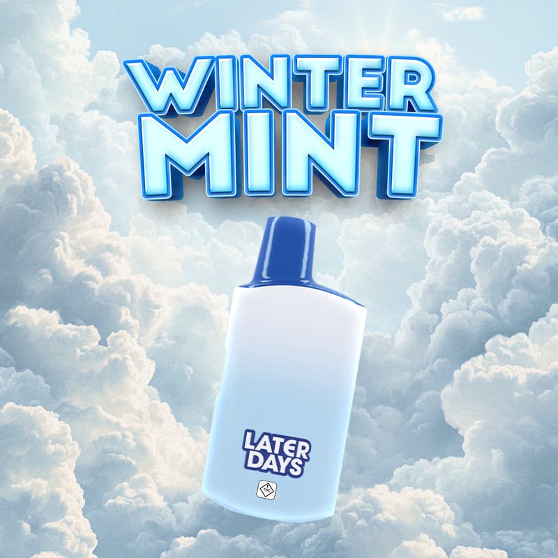 Photograph of product: Disposable Cart Winter Mint (Later Days) | 1G