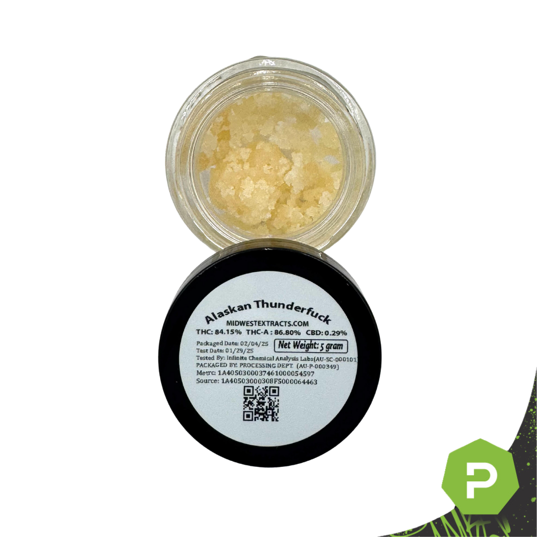 Photograph of product: Alaskan Thunderfuck | 5g Live Resin