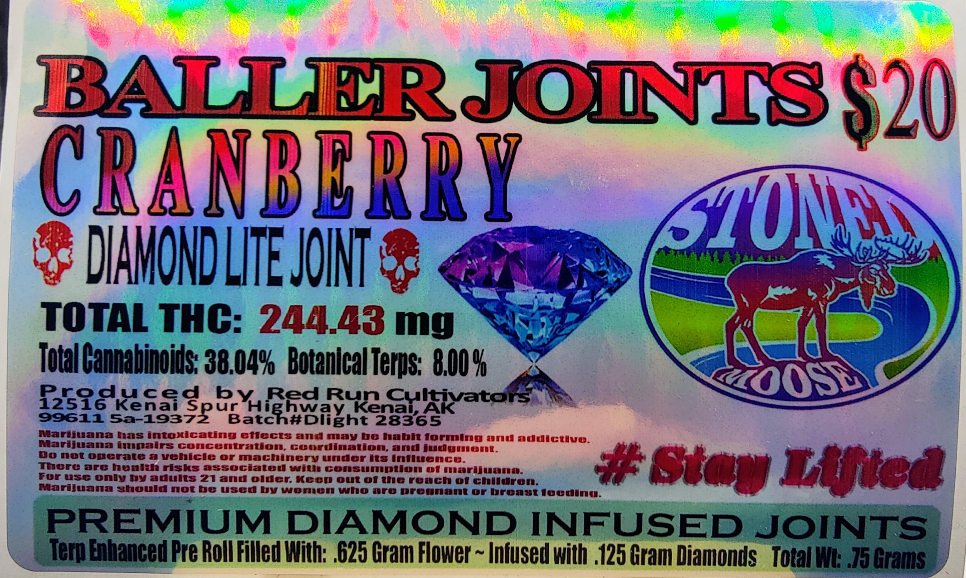 Photograph of product: Cranberry Diamond Lite