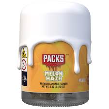Photograph of product: Packs | Flower | Melon Haze - 3.5g
