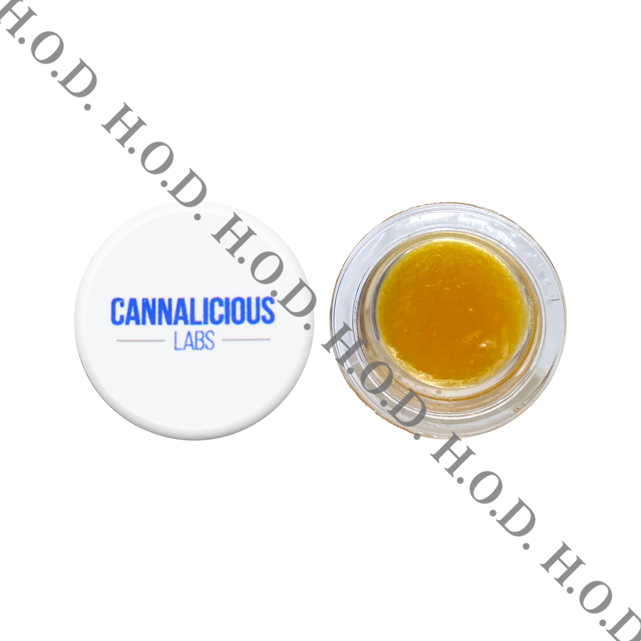 Photograph of product: Cannalicious Burst Watermelon Cured Resin Baller Jar 7g