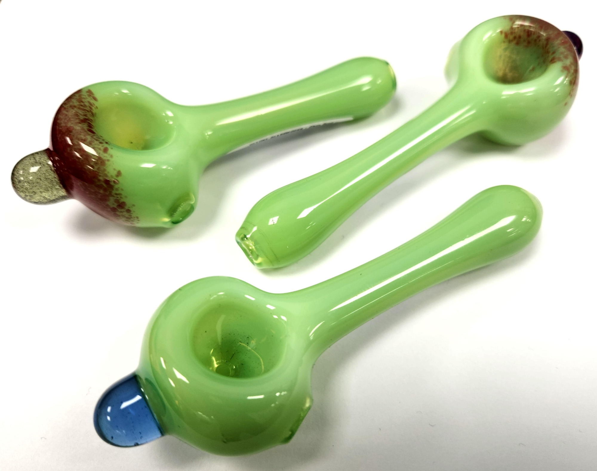 Photograph of product: OTTONE GLASSWORKS | Glass Bowl - Slime & Sparkles