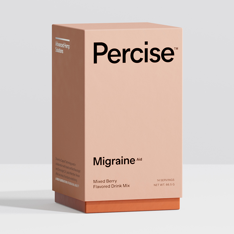 Photograph of product: Percise - Edibles - MIGRAINE Drink Mix (CBD) Mixed Berry - 14pk