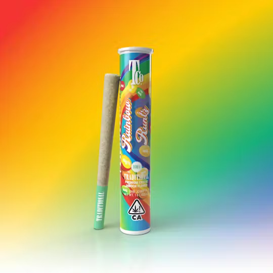 Photograph of product: RAINBOW RUNTZ | PREROLL | 1G