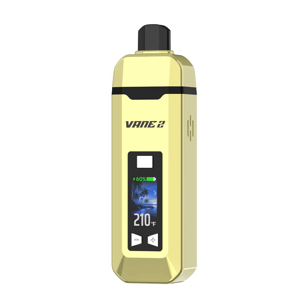 Photograph of product: Vane 2 - Dry Herb Vaporizer | Device | Vibrant Yellow
