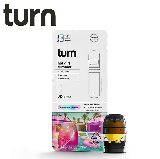 Photograph of product: Turn - Hot Girl Summer - Botanica Blends Pod - 1g - BB Pod