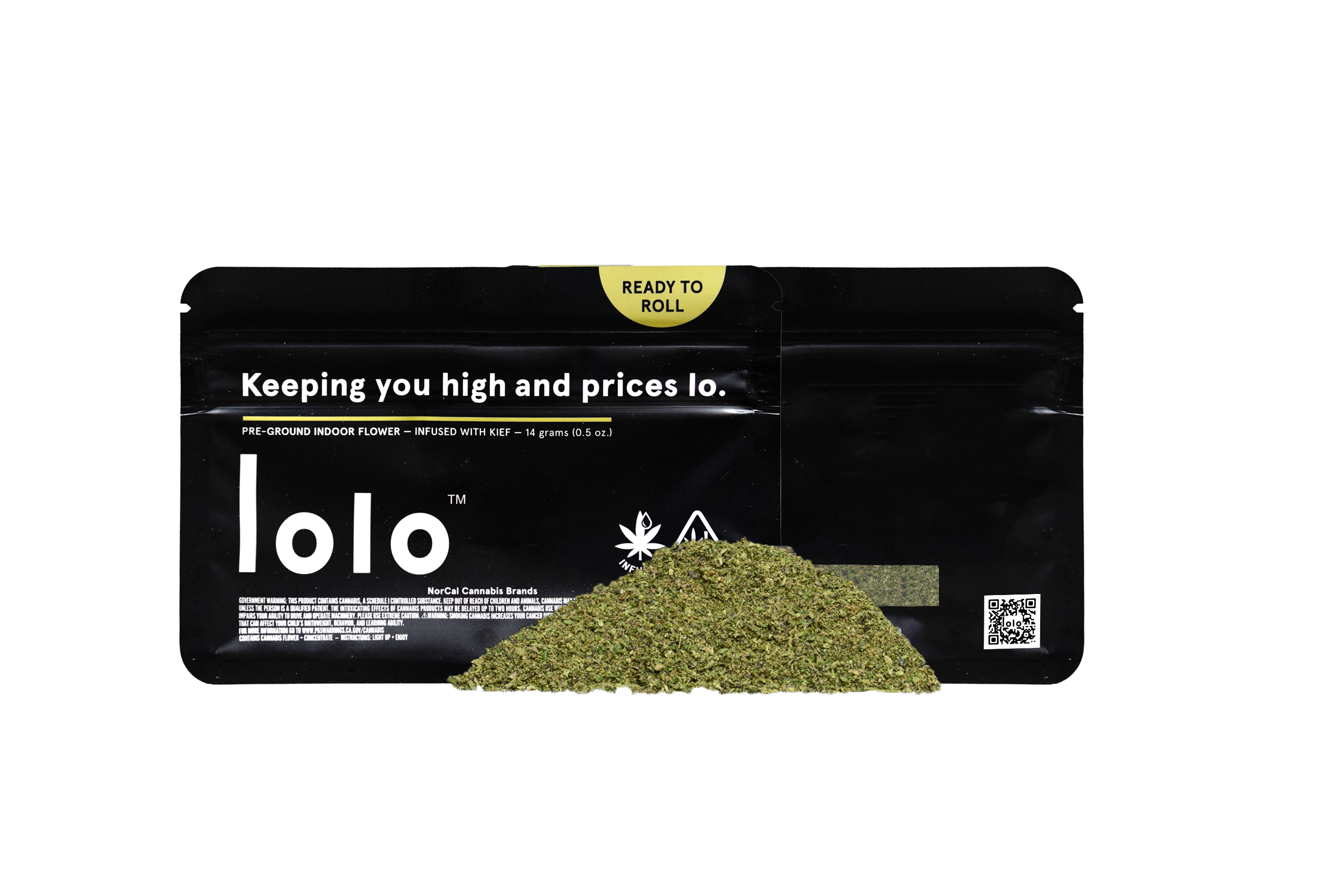 Photograph of product: PAKALOLO INFUSED 14G READY TO ROLL - 14 G