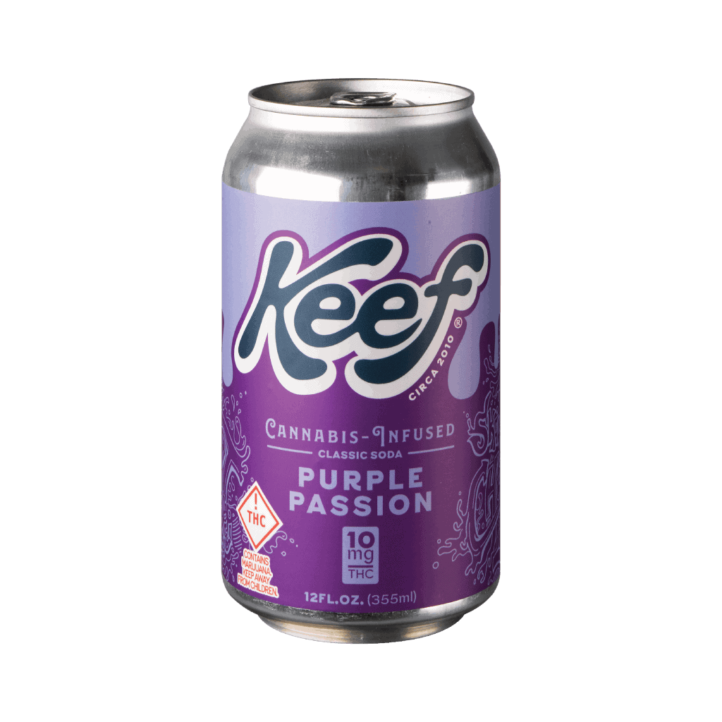 Photograph of product: Keef | Purple Passion | 100mg Soda