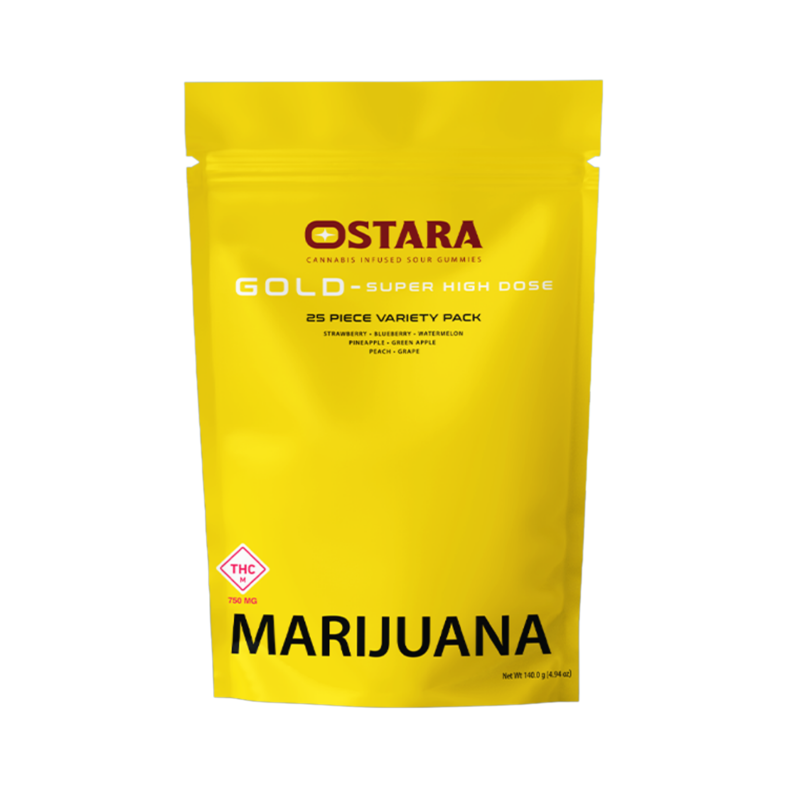 Photograph of product: Ostara Gold | Super High Dose Gummies 750mg