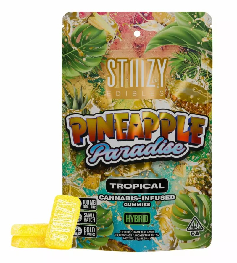 Photograph of product: (74906) Pineapple Paradise Gummies 10Pk
