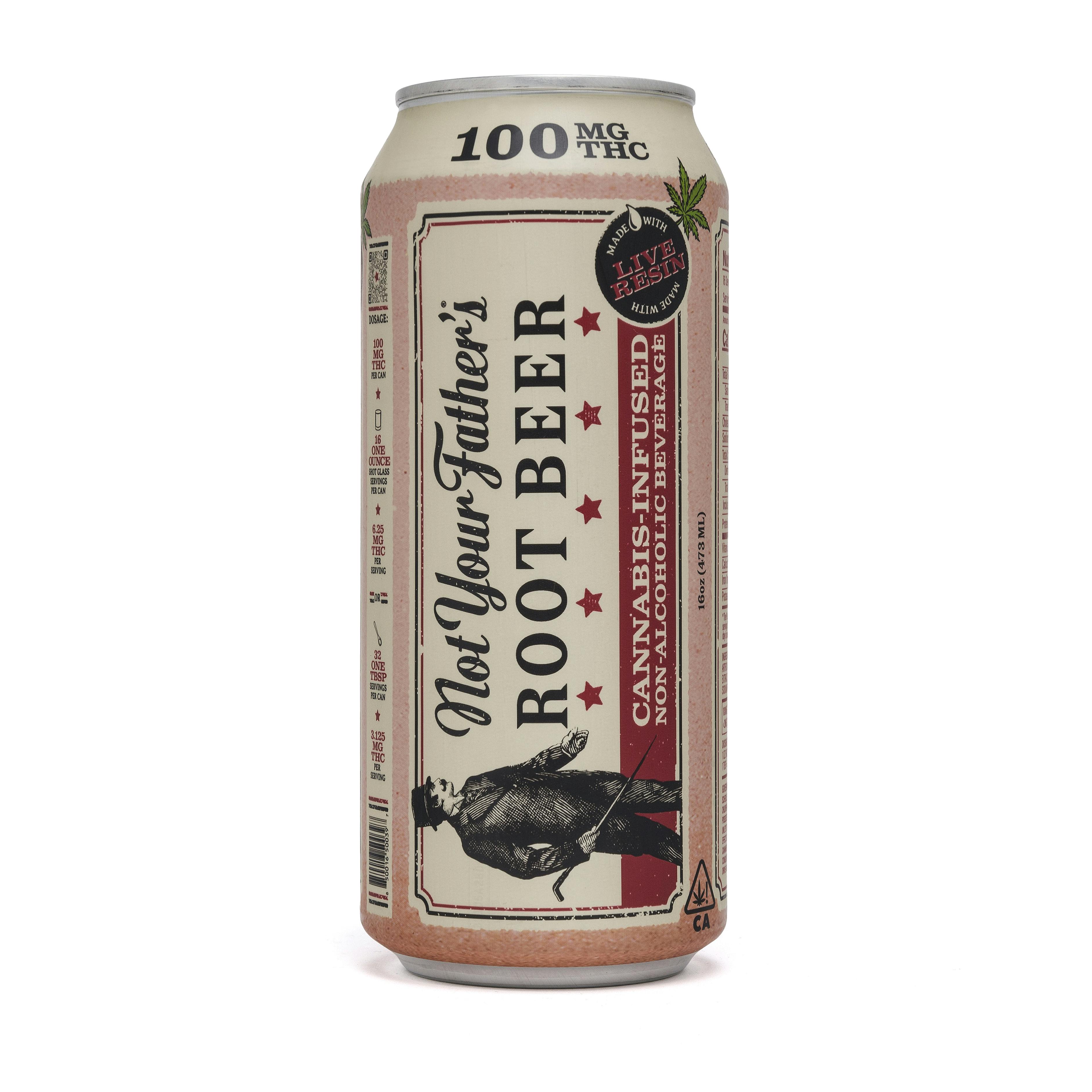 Photograph of product: ROOT BEER - NYF - 100MG SODA