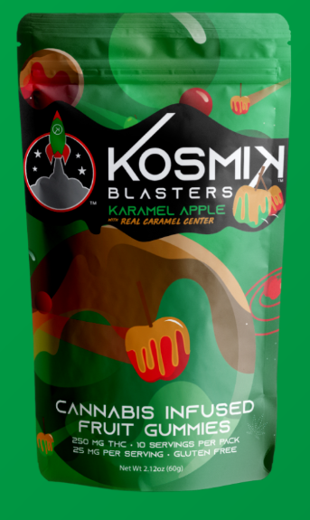 Photograph of product: Specialty Blaster | Karamel Apple 100MG Edibles (TAX INCLUDED)
