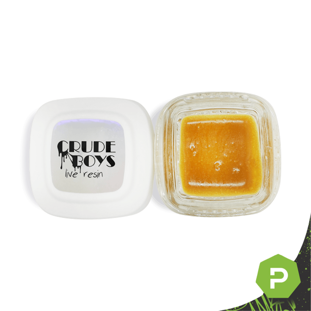 Photograph of product: Crude Boys Live Resin | Strawberry Runtz