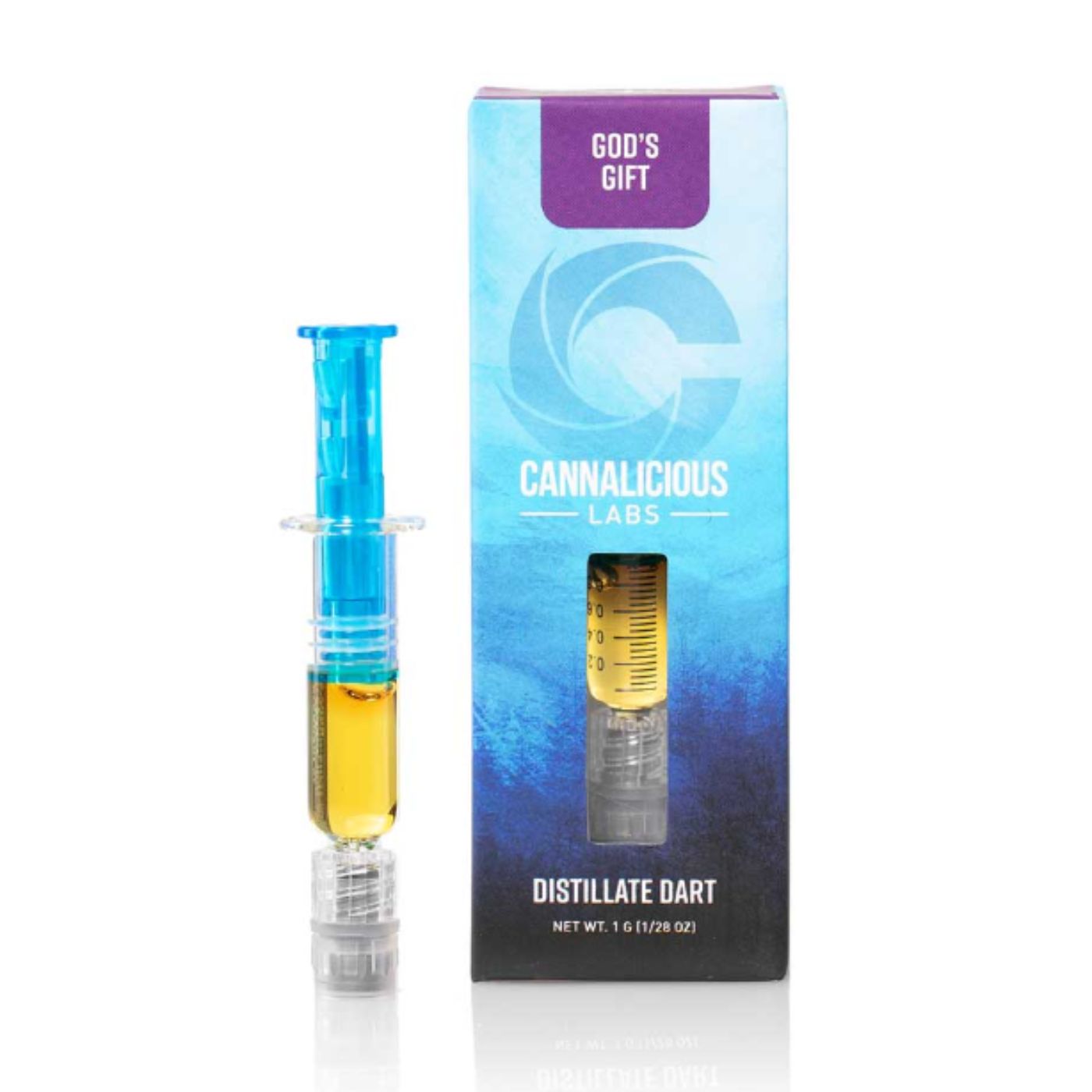 Photograph of product: Cannalicious - God's Gift Distillate Dart