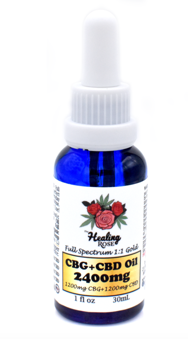 Photograph of product: CBD Oil - 2400mg CBG+CBD Oil (Full Spectrum)